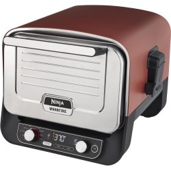 Ninja Woodfire OO101EU 8-in-1 Pizzaofen Smoker Outdoor Grill 2400W bis 370°C (OO101EU)
