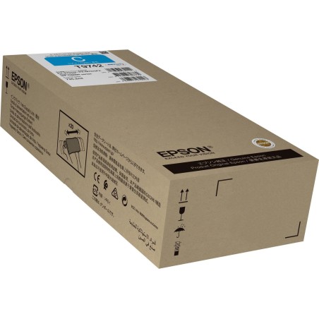 Epson T9742 - Größe XXL - Cyan - original - Tinten-Packung - für WorkForce Pro WF-C869R (C13T97420N)
