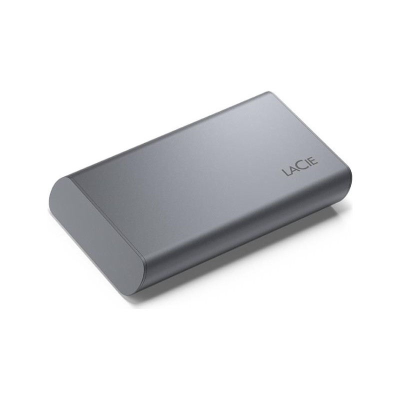 LaCie Mobile Secure STKH2000800 - SSD - High Performance - verschlüsselt - 2TB - extern (tragbar) - USB 3,2 Gen 2 (USB-C Steckv
