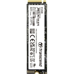 Transcend MTE712A - SSD - verschlüsselt - 512 GB - intern - M.2 2280 (doppelseitig) - PCIe 4.0 x4 (NVMe) - 256-Bit-AES - Self-E