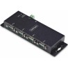 StarTech.com 4P Serial to Ethernet Adapter, IP LAN to RS232 DB9 Converter - Geräteserver - 4 Anschlüsse - 100Mb LAN, RS-232 - W