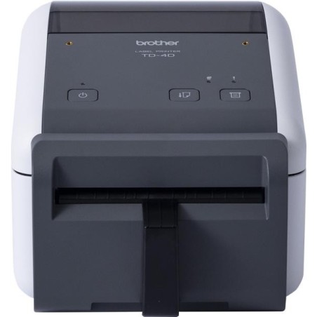 Brother TD-4420DNFC - Etikettendrucker - Thermodirekt - Rolle (10,6 cm) - 203 dpi - USB 2,0, LAN, seriell - Cutter (TD4420DNFCZ