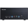 Shuttle XPC slim XH610G2 - Barebone - Slim-PC - LGA1700-Sockel - Intel H610 - keine CPU - RAM 0GB - 1GbE, 2,5GbE (XH610G2)