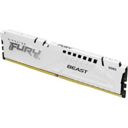 Kingston FURY Beast - DDR5 - Modul - 32GB - DIMM 288-PIN - 6000 MHz / PC5-48000 - CL30 - on-die ECC - weiß (KF560C30BWE-32)