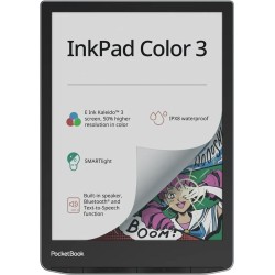 PocketBook InkPad Color 3 - 19,8 cm (7.8") - E-Tinte Kaleido - 1404 x 1872 Pixel - 4096 Farben - 702 x 936 Pixel - ACSM - AZW -