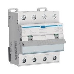HAGER ADX470D FI-LS 4P 10kA C-20A 30mA A (ADX470D)