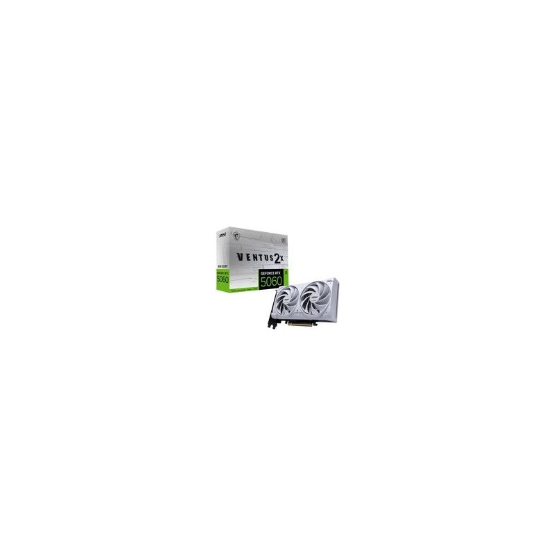 MSI GeForce RTX 5060 8G VENTUS 2X OC WHITE - VGA - PCI-E x16 (V537-003R)