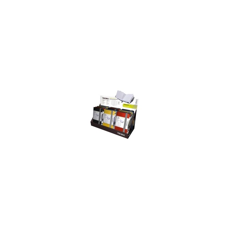 Troika Thekendisplay 15xLILIPAD+LILIPUT Notizblöcke (CD127)