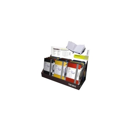 Troika Thekendisplay 15xLILIPAD+LILIPUT Notizblöcke (CD127)