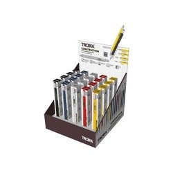 Troika Thekendisplay 20xCONSTRUCTION multitasking pen (CD135)