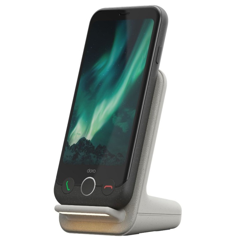 Doro Aurora A10 graphite inkl. Wireless Charger [Energieklasse B] (380538)