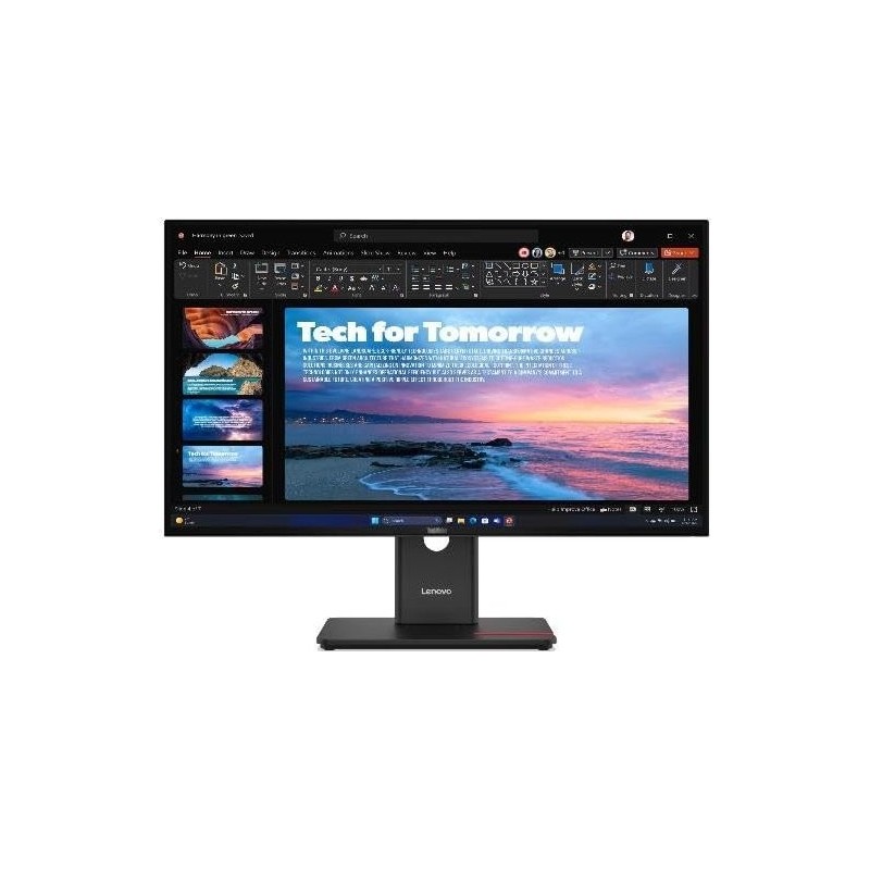 Lenovo ThinkVision T27qd-40 - LED-Monitor - 68.6 cm (27") - 2560 x 1440 QHD @ 120 Hz - IPS - 350 cd/m² (64AAGAT2EU)