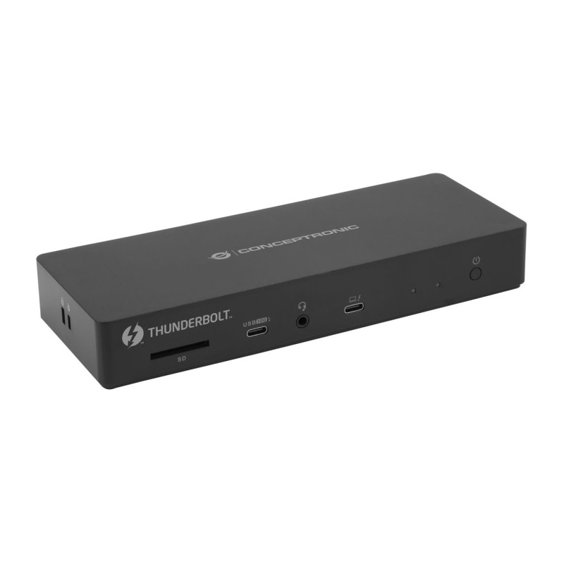 Conceptronic 13-1 Dock USB-C- HDMI 2xUSB-A USB-C GbE 96W (DONN30B)