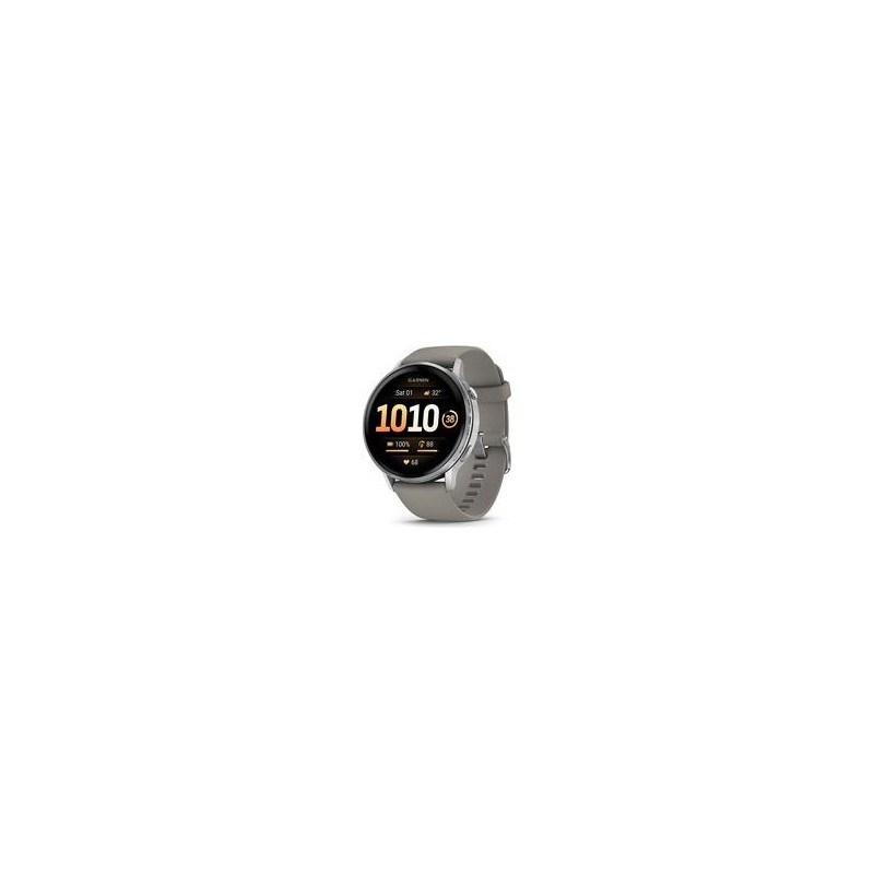 Garmin Venu 4 Smartwatch 45mm schwarz/silber (010-03014-01)