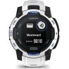 Garmin Instinct 3 Solar 45mm Schwarz/Steinweiß mit Silikon-Wechselarmband 22 mm (010-02934-03)