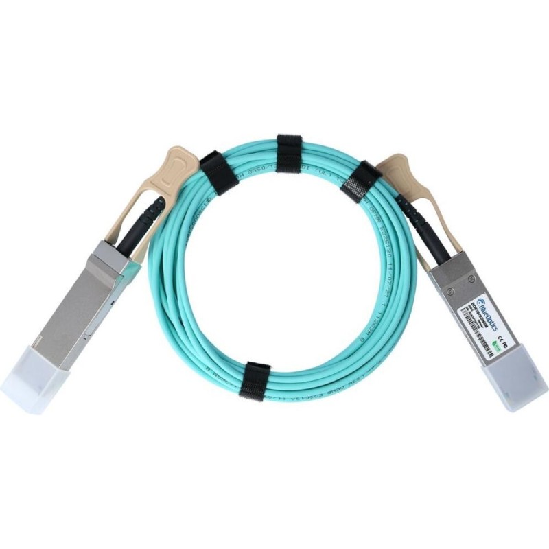 Kompatibles NVIDIA MFS1S00-H010-LL QSFP56 BlueOptics Aktives Optisches Kabel (AOC), 200Gb/s, Infiniband HDR, 10 Meter (MFS1S00-