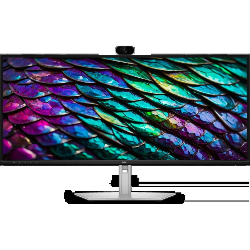 DELL Pro P3426WEB 34" Curved USB-C Hub Conferencing Monitor WQHD IPS 100 Hz