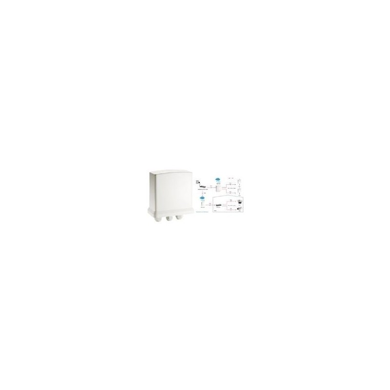 LevelOne POR-1100 Outdoor PoE Repeater - Repeater - 100Mb LAN - 10Base-T, 100Base-TX - bis zu 100 m (POR-1100)