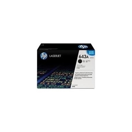 HP Toner Q5950A (643A) - Schwarz - Kapazität: 11.000 Seiten (Q5950A)