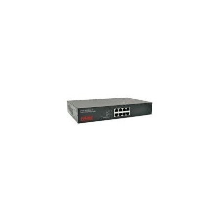 ROLINE PoE Fast Ethernet Switch, 8 Port (8x PoE), 48,30cm (19") Einbau (21.13.1191)