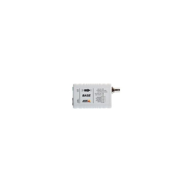 AXIS T8640 Ethernet Over Coax Adaptor PoE+ - Medienkonverter - Ethernet, Fast Ethernet - 10Base-T, 100Base-TX - RJ-45 / BNC (Pa