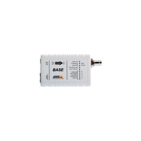 AXIS T8640 Ethernet Over Coax Adaptor PoE+ - Medienkonverter - Ethernet, Fast Ethernet - 10Base-T, 100Base-TX - RJ-45 / BNC (Pa
