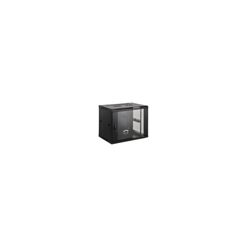Intellinet - Wandschrank - Schwarz, RAL 9005 - 15U - 48,3 cm (19") (711975)