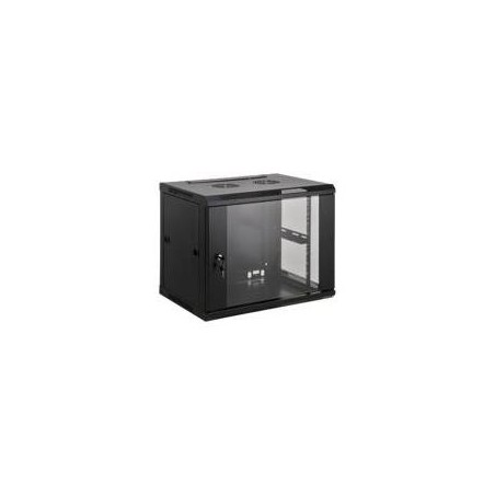 Intellinet - Wandschrank - Schwarz, RAL 9005 - 15U - 48,3 cm (19") (711975)