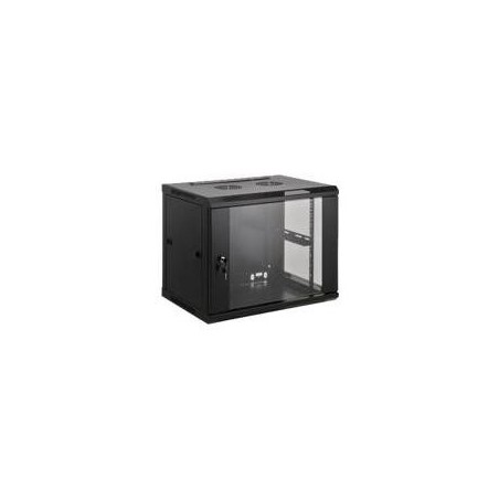 Intellinet - Wandschrank - Schwarz, RAL 9005 - 20U - 48,3 cm (19") (712057)