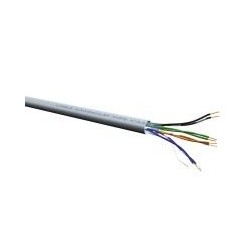 ROLINE UTP-Kabel Kat.6 / Class E Litze 300m - Massivdraht - AWG 23 - UTP - 100 Ohm - 30 cm (21.15.0992)