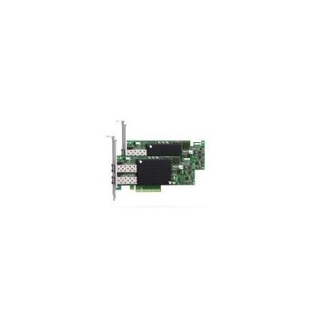 Broadcom Emulex LPe16002B-M6 Gen 5 (16Gb), dual-port HBA - Hostbus-Adapter - PCIe 3.0 x8 Low-Profile - 16Gb Fibre Channel Gen 5