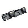 Zebra 4-Bay Power Station - Drucker-Ladestation - 4 Ausgangsstecker - Europa - für ZQ500 Series ZQ510, ZQ520 (P1063406-053)
