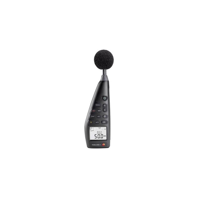 Testo 816-1 - Digital - A-Gewichtung - C-Gewichtung - Schnell - langsam - 30 - 130 dB - 1,4 dB - 0,1 dB (0563 8170)