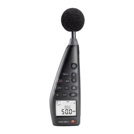 Testo 816-1 - Digital - A-Gewichtung - C-Gewichtung - Schnell - langsam - 30 - 130 dB - 1,4 dB - 0,1 dB (0563 8170)