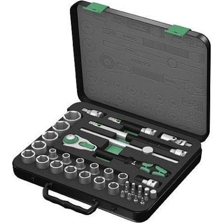 Wera 37tlg. 8100 SC 2 Zyklop-Knarrensatz 1/2" 05003645001 (05003645001)