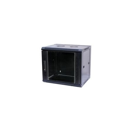 VALUE - Schrank - Wand montierbar - Schwarz, RAL 7021 - 18U - 48.3 cm (19") (26.99.0157)