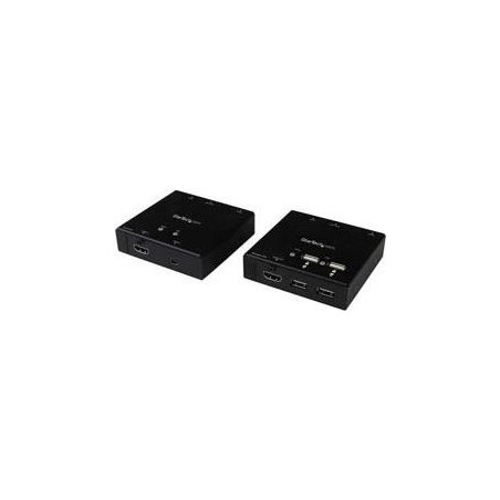 StarTech.com HDMI über Cat6 Extender mit 4 Port USB - HDMI over Cat5 oder Cat 6 - 1080p - 50,0m- Video/Audio/Infrarot/USB Exten