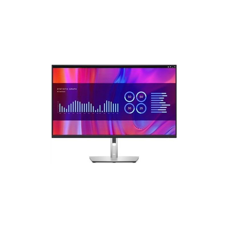 DELL P Series P3223DE 80 cm (31.5" ) 2560 x 1440 Pixel Quad HD LCD Schwarz - Silber (DELL-P3223DE)
