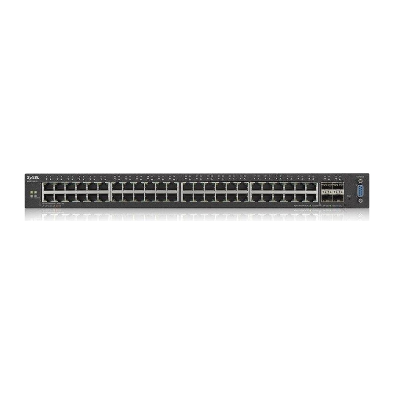 Zyxel XGS2210-52 - Switch - managed - 48 x 10/100/1000 + 4 x 10 Gigabit SFP+ - an Rack montierbar (XGS2210-52-EU0101F)