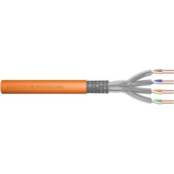 DIGITUS Professional - Bulkkabel - 500,0m - SFTP, PiMF -Cat.7 Rohkabel - IEEE 802,5/IEEE 802,3 - halogenfrei, Riser, robust - o