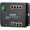 PLANET WGS-4215-8P2S - Switch - verwaltet - 8 x 10/100/1000 (PoE+) + 2 x SFP - an DIN-Schiene montierbar, wandmontierbar - PoE+
