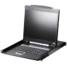 ATEN CL1000N KVM-Konsole 48,30cm (19") LCD VGA PS/2 USB Französisch AZERTY 1U (CL1000N F)