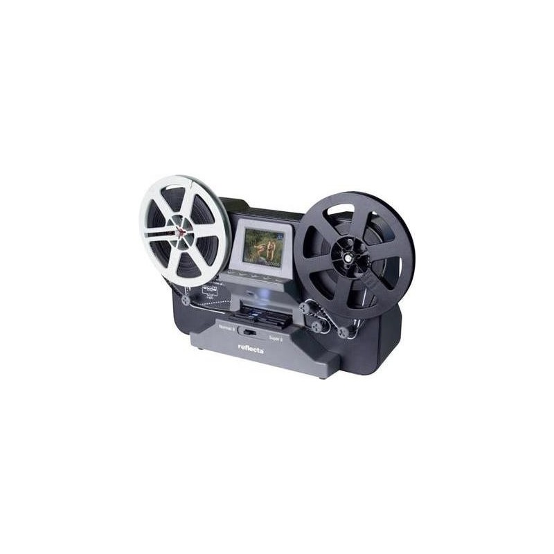 Reflecta Super 8 Normal 8 Filmscanner 1440 x 1080 Pixel Super 8 Rollfilme, Normal 8 Rollfilme, TV-Ausgang, Speicherkarten-Steck