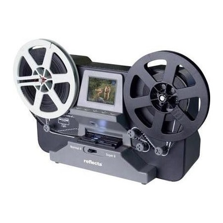 Reflecta Super 8 Normal 8 Filmscanner 1440 x 1080 Pixel Super 8 Rollfilme, Normal 8 Rollfilme, TV-Ausgang, Speicherkarten-Steck
