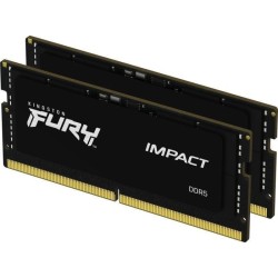 Kingston FURY Impact - DDR5 - Kit - 64 GB: 2 x 32 GB - SO DIMM 262-PIN - 4800 MHz / PC5-38400 - CL38 - 1.1 V - ungepuffert - on