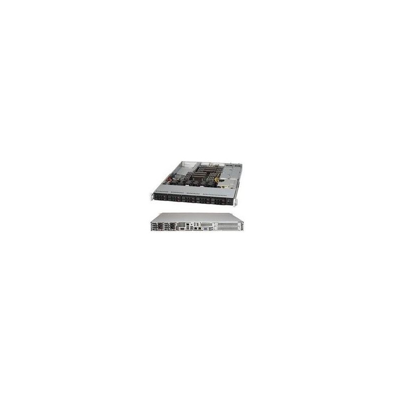 Supermicro SC116 AC2-R706WB2 - Rack - einbaufähig - 1U - verbessertes, erweitertes ATX - SATA/SAS/PCI Express - Hot-Swap 750 Wa