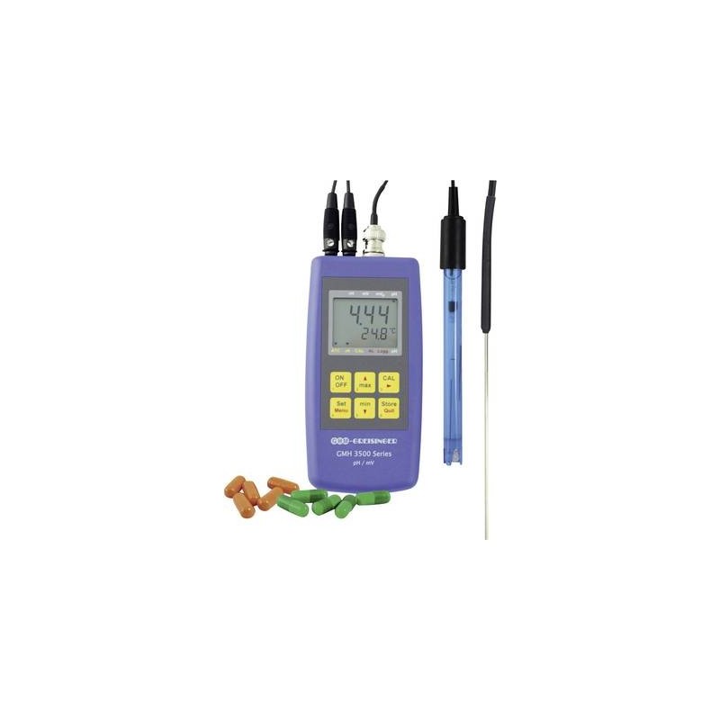 GMH 3511 Set Ph-/Redox-/Temperatur-Messgerät 3511-Set 0.00 - 14.00 pH -5 bis (605215)