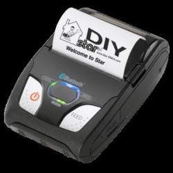 Star SM-S230i, 8 Punkte/mm (203dpi), USB, BT (iOS), Kit (USB), schwarz Mobildrucker, Thermodirekt, 8 Punkte/mm (203 dpi), Medie