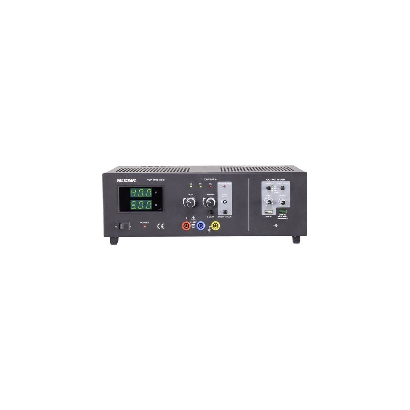 VOLTCRAFT VLP-1405 Labornetzgerät, einstellbar 0 - 40 V 0.01 - 5 A 233 W OVP Anzahl Ausgänge 3 x (VC-8146850)