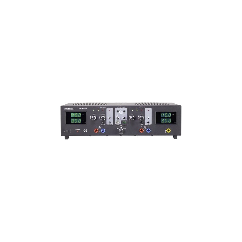VOLTCRAFT VLP-2403 Labornetzgerät, einstellbar 0 - 40 V 0.01 - 3 A 273 W OVP Anzahl Ausgänge 4 x (VC-8146860)